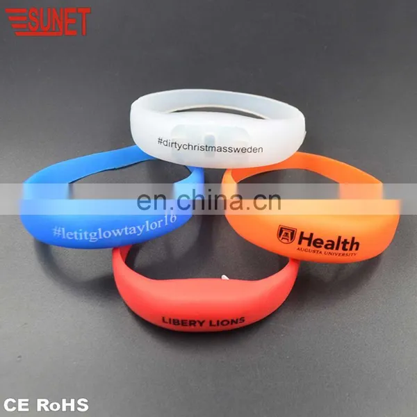 New Coming 100% Full Test Rohs And Ce Approved Full Silicone Material Bracelet With Charm Factory Directly photo-6