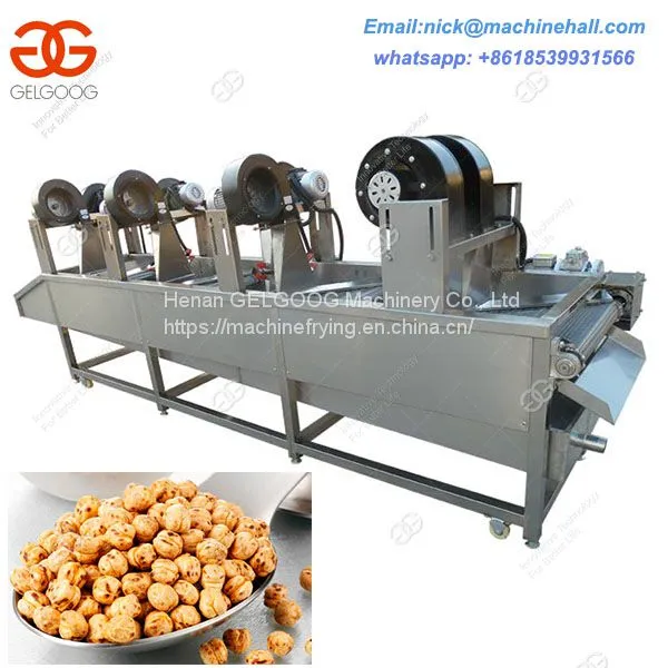 Chickpeas Processing Machine/Chickpeas Machine Line Equipment/Frying Green Peas Line photo-3