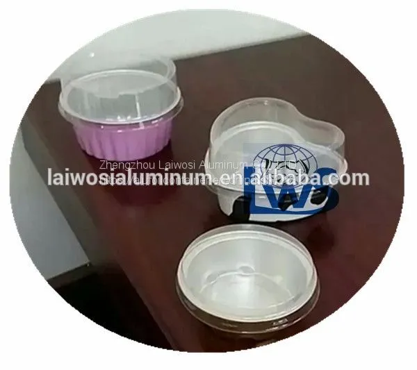 Small Aluminium Packaging Cup With Cover photo-2
