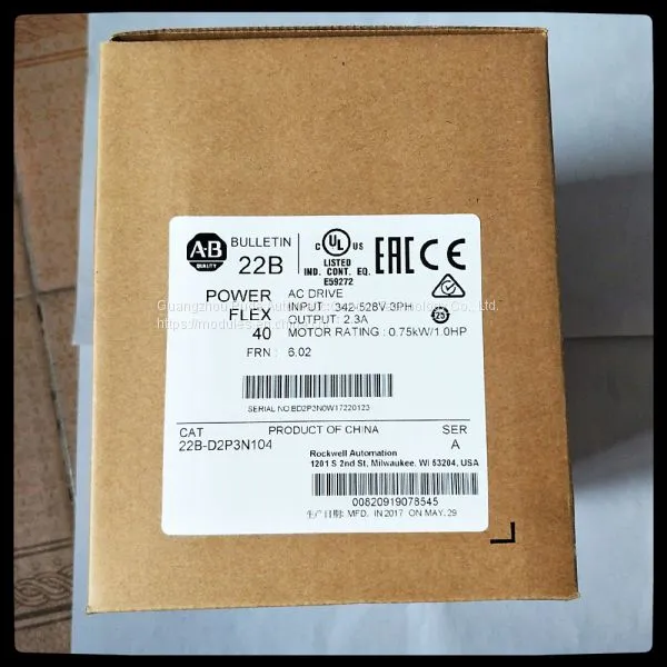 22B-D2P3F104 PowerFlex 40 0.75 kW (1 Hp) AC Drive photo-5