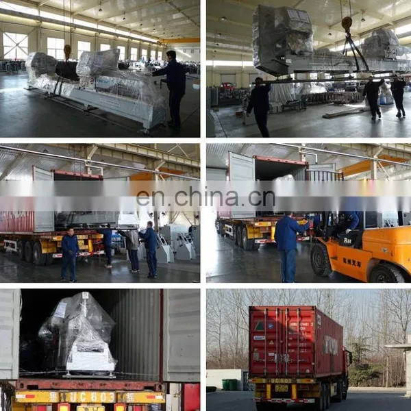 LJZ2X-500*4200 Aluminium Profile Digital Display Double Head Cutting Off Saw Machine photo-4