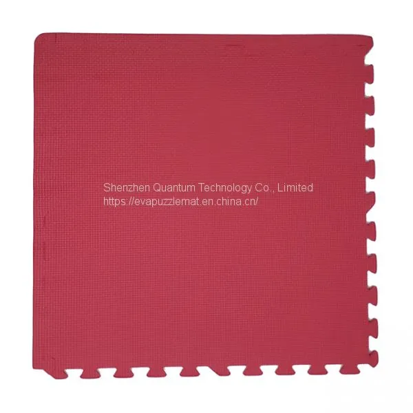 QT MAT Non-toxic Odorless Formamide Below 200PPM 24in x 24in 4pcs/set EVA Foam Puzzle Exercise Play Centre Mat With Borders photo-3