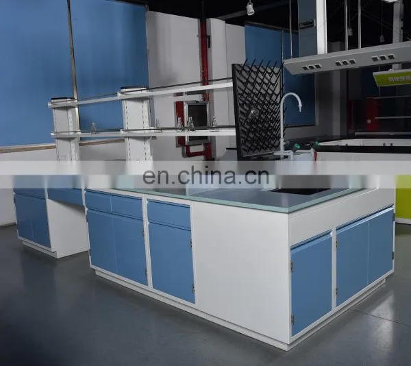 Manufacturer Hot Sale Lab Furniture Steel Laboratory Work Bench Table Price photo-2