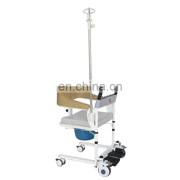 MULTIFUNCTIONAL MOVER TRANSFER COMMODE SEAT WHEELCHAIR photo-6