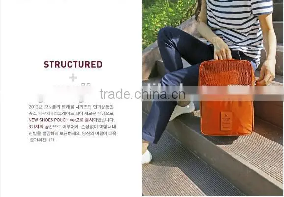 Travel Storage Shoes Bags Waterproof Foldable and Breathable Shoes Pouch Bag photo-3