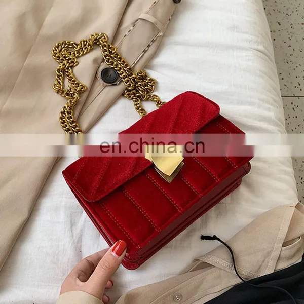 Wholesale Fashion Velvet Special, Lock Ladies Shoulder Bag/bags Women Handbags Purses photo-3