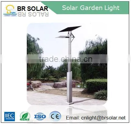 automatic light and time control solar led bollard light