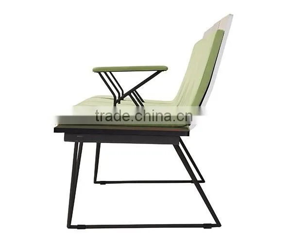 Good Price Hotsale Fabric Cushion Public Waiting Chair Commercial Furniture H63A-3F-E photo-2