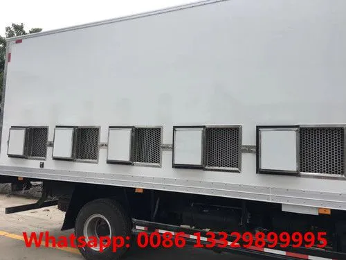 Customized ISUZU Brand 700P 5.4m Length Day Old Chicks Transported Truck for 30,000 Day Old Chicks Broilers Transportation photo-3