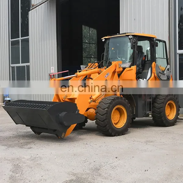 2ton Low Price Professional Mini Farm/construction Wheel Loader Container Machine photo-2