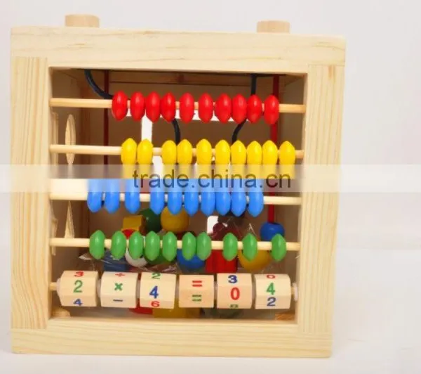 Chinese Kids Games Intelligent Playing Cube Wooden Educational Toys for Kids Wholesale photo-5