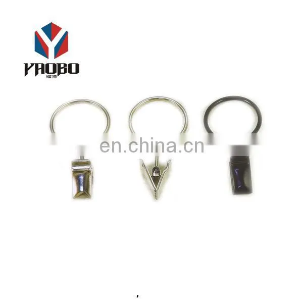 Good Material Hook Curtain Rod Clip Round Ring For Window Accessories photo-3