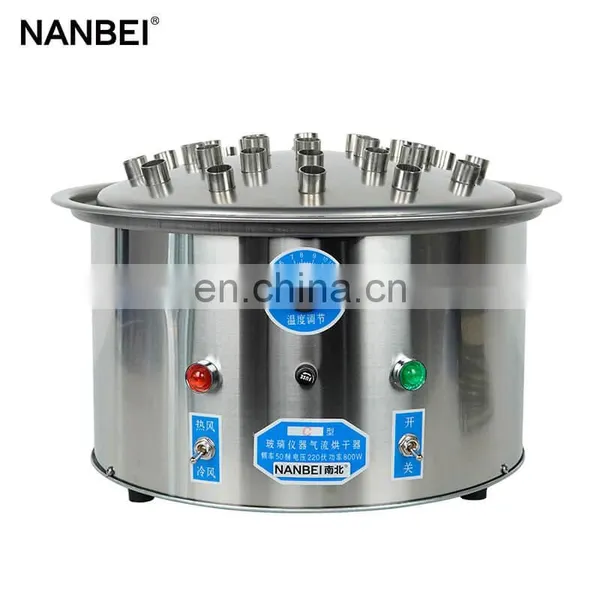 Lab Stainless Steel Glass Test Tube Bottles Glassware Air Drying Machine photo-4