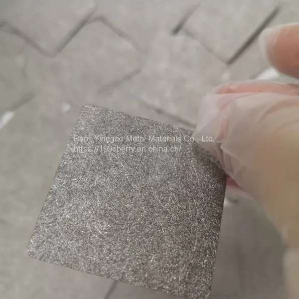 Dia 40mm Titanium Fiber Felt photo-5