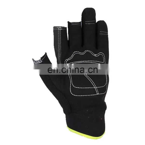 SONICE Hand Gloves Mechanic Safety Tools Gloves Mechanical Work Anti Vibration Safety Gloves photo-3