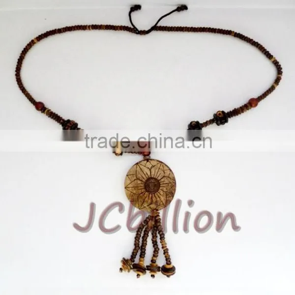 Coconut Shell Necklace Whloesale Price Women Fashion