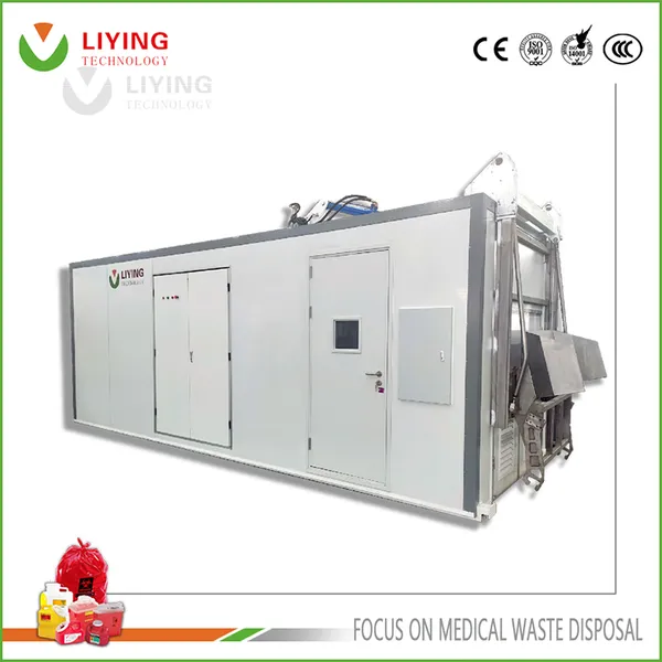 Medical Waste Disposal With Microwave Disinfection Mdu-3