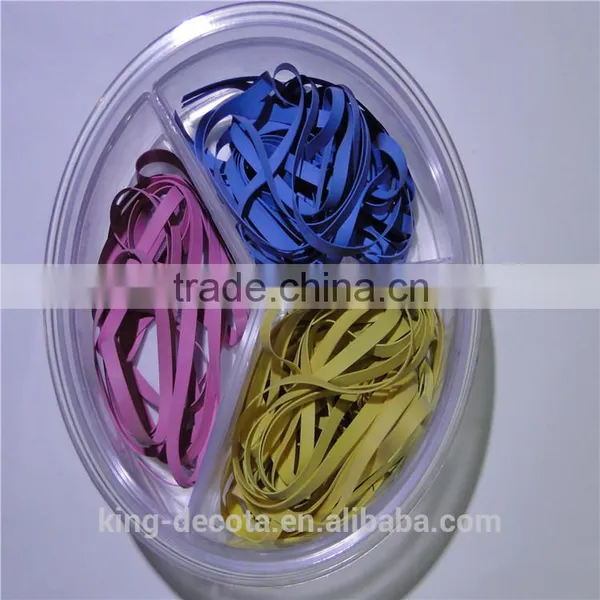 Smooth Colorful Elastic Latex Natural Rubber Tape photo-2