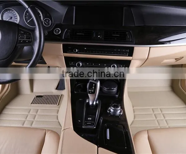 Fitted Car Mats, Waterproof Floor Mats, All Weather Floor Mats Beige Color photo-6