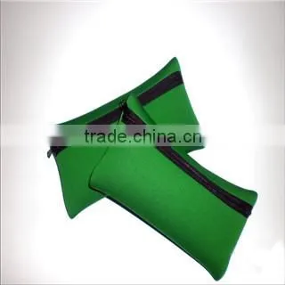 Two Zipper Pencil Case, Custom Printing, Promoational Neoprene Material photo-3
