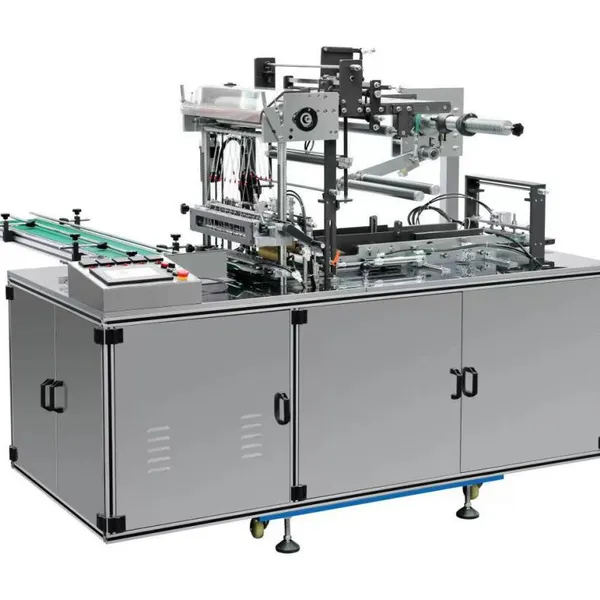 Automatic Cigarette Box Packing Machine Wrapping Machine for Automatic Box Overwrapping photo-4