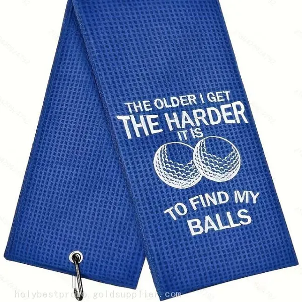 Waffle Golf Towel photo-4