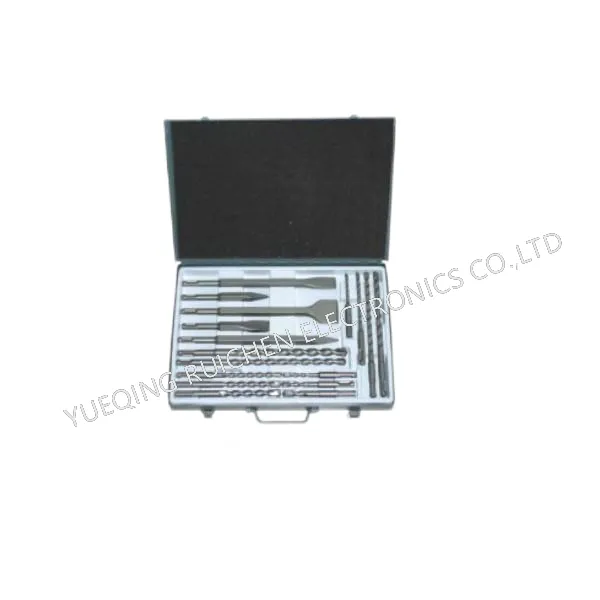 SDS Plus Rotary Hammer Drill Bit Set Stone Drills and Chisels for Masonry Concrete Brick Impact Drills photo-3