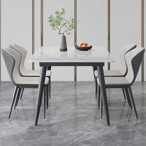Stretchable Sintered Stone Dining Table for Dining Room photo-3