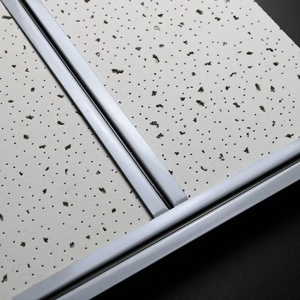 Mineral Fiber Ceiling Tiles Acoustic Ceiling Panels for Office Sound Insulation Decoration Rockwool Ceiling Board Mineral Fiber Ceiling Tile photo-3