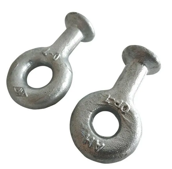 Customized Q-7-10-12 Ball Head Ring Hot-dip Galvanized QP Ball Head Hanging Ring for Power Fittings photo-2