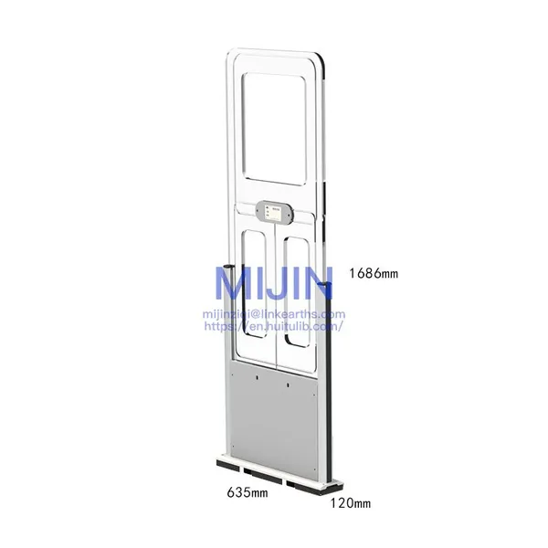 Smart Library Equipment:RFID Security Gate Library Security Gate for RFID High-Frequency Book Anti-Theft photo-3