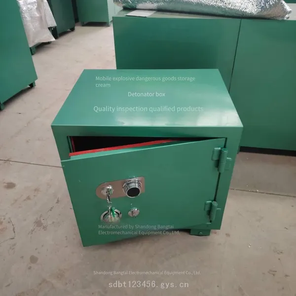 Civil Explosive Storage Cabinet, Temporary Explosive Storage Box for Construction Sites, Explosion-proof Equipment Password Cabinet, Qilu Bangtai photo-4