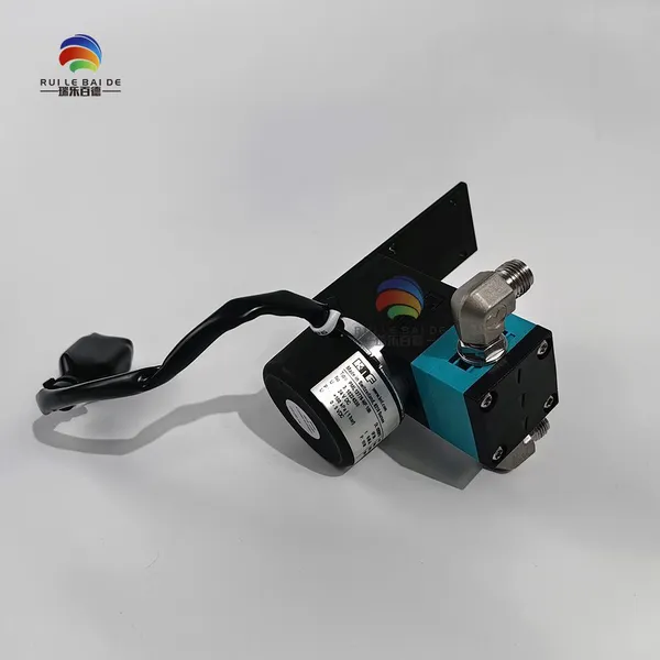 Насос диафрагменный газовый KNF 12776-NF100 24В с кронштейном для подачи чернил, подходит для струйных принтеров, в наличии. photo-5