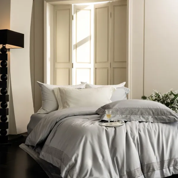 Skin-Friendly 100% Cotton Queen 4-Piece Set, Machine Washable Durable Bedding Collection photo-3