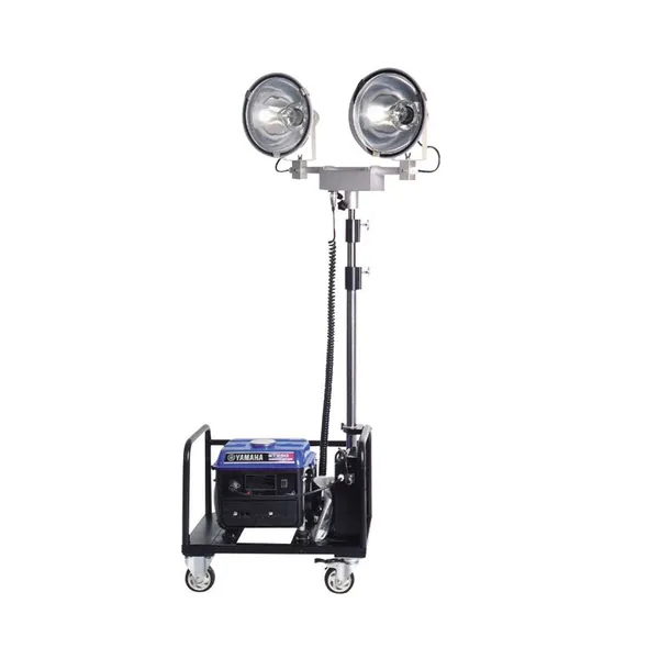 Portable Mobile Lighting Tower Carbon Fiber Telescopic Rod Emergency Flood Light With Bluetooth APP Remote Control photo-5