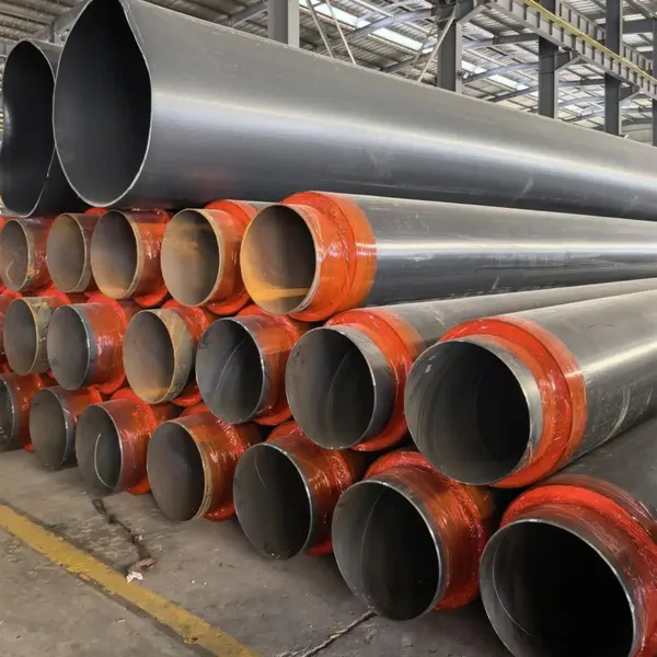 PU Pre‑insulated Steel Pipe Underground District Heating Insulation Pipe