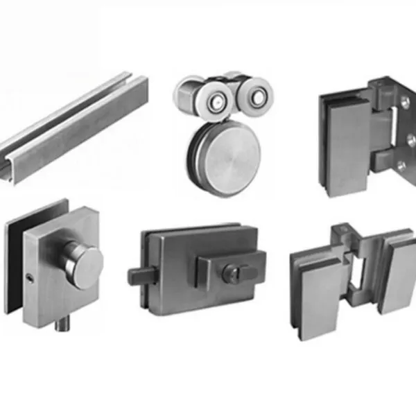 Fecho de sobreposição para porta de vidro para vitrines
