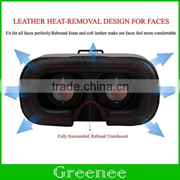 VR Case 5th 3D Headset Glasses VR Virtual Reality 3D Video Glasses 3D Game Glasses For 3.5 to 6 Inch Smartphones photo-4