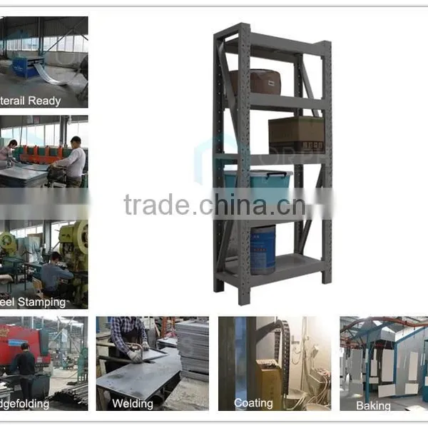Fast Delivery Shelf 4 Layer Steel Storage Iron Shelf photo-2