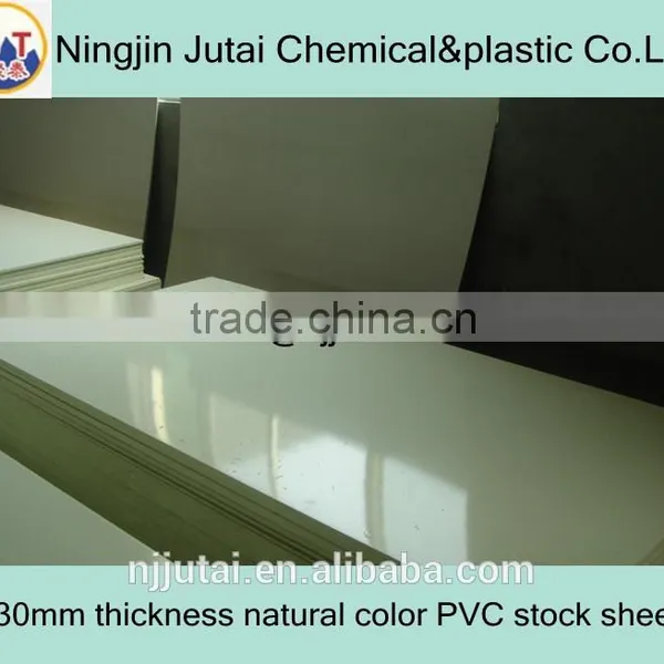 1-20mm Thick White Flat Rigid Pvc Sheet photo-2