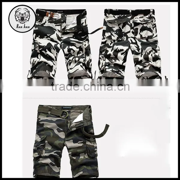 Mens Shorts Outdoor Clothing 100 Cotton Military Cargo Shrots photo-4