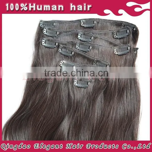 Chinese Supplier Grade 6a 7a 8a Wholesale Soft Smooth Double Drawn Claw Clip Hair Pieces photo-6