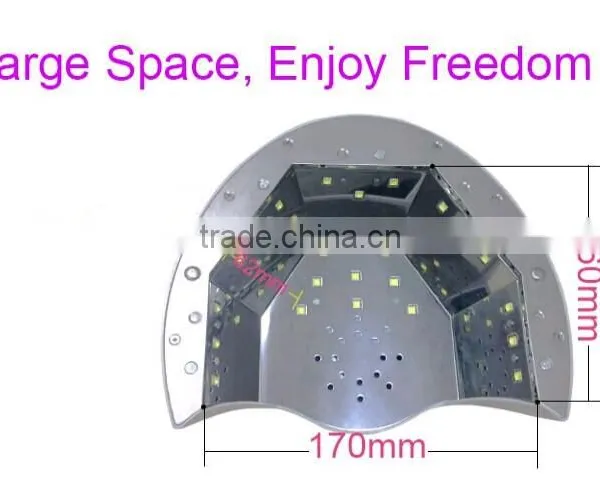New CCFL 42W Portable Gel UV LED Nail Lamp for Hands and Feet photo-6