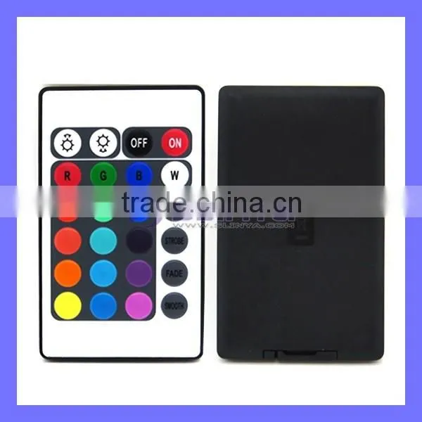 Mini RGB LED Lights IR 24 Keys Remote Controller photo-3