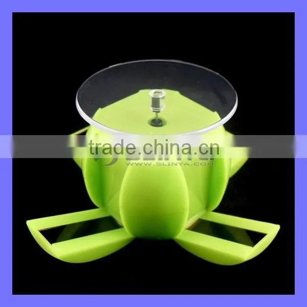 Market Counter 360 Degree Exhibit Watch Mobile Auto Sample Holder Solar Showcase