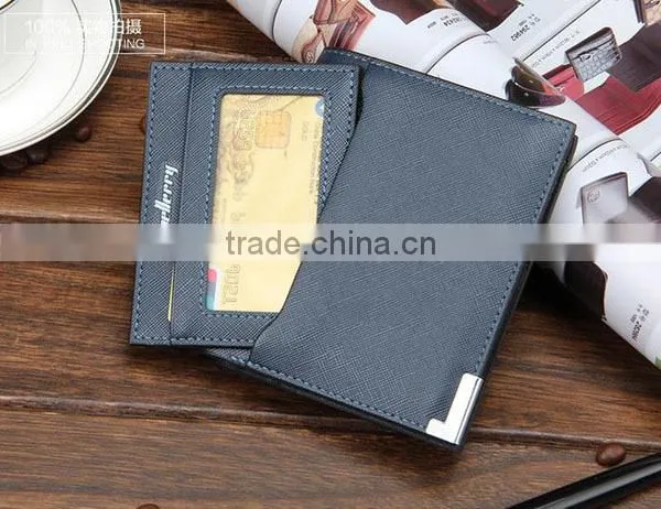 Men Bifold Business Leather Wallet Card Holder Coin Pocket Money Bag Purse photo-5