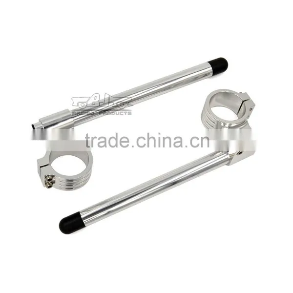 BJ-COHB-048B Custom 48mm CNC Billet Alloy Riser Motocross Clip On Handle Bar For Honda CBR600RR photo-4