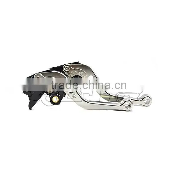 BJ-LS-002 CNC Gray Universal Motorcycle Brake Levers for ZX9R ZX10R photo-6