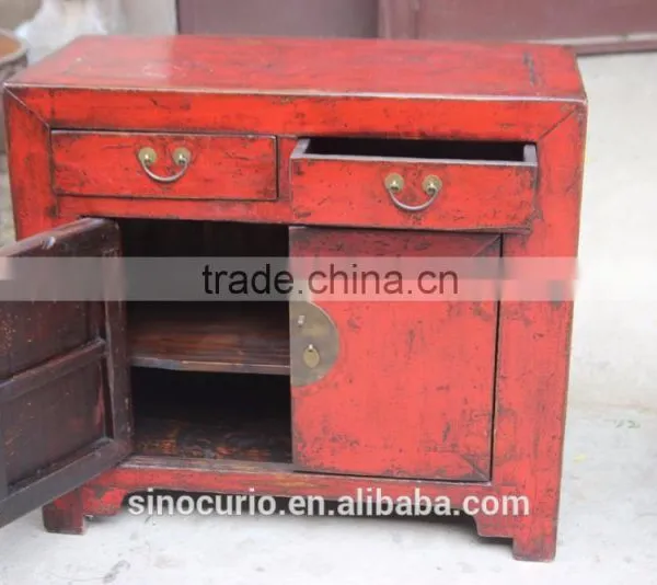 Chinese Living Room Storage Cabinet Antique Furniture photo-2