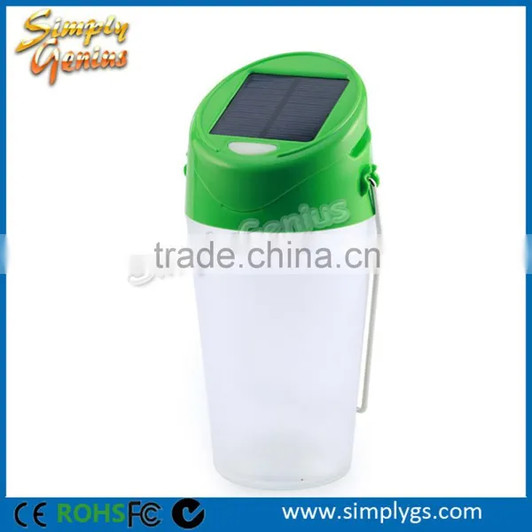 (hot)bottle Shape Ultra Bright Foladaway Innovative Sun-powered Light photo-4